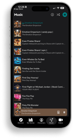 Magic Story music library