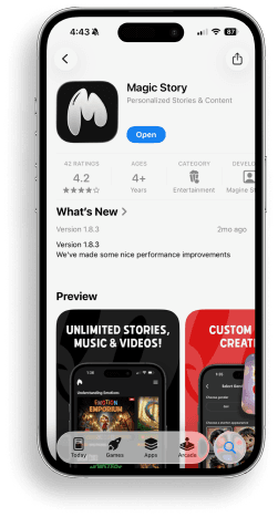 Magic Story in the App Store