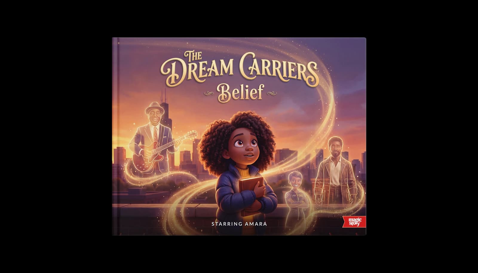 The Dream Carriers: Belief personalized children's book cover