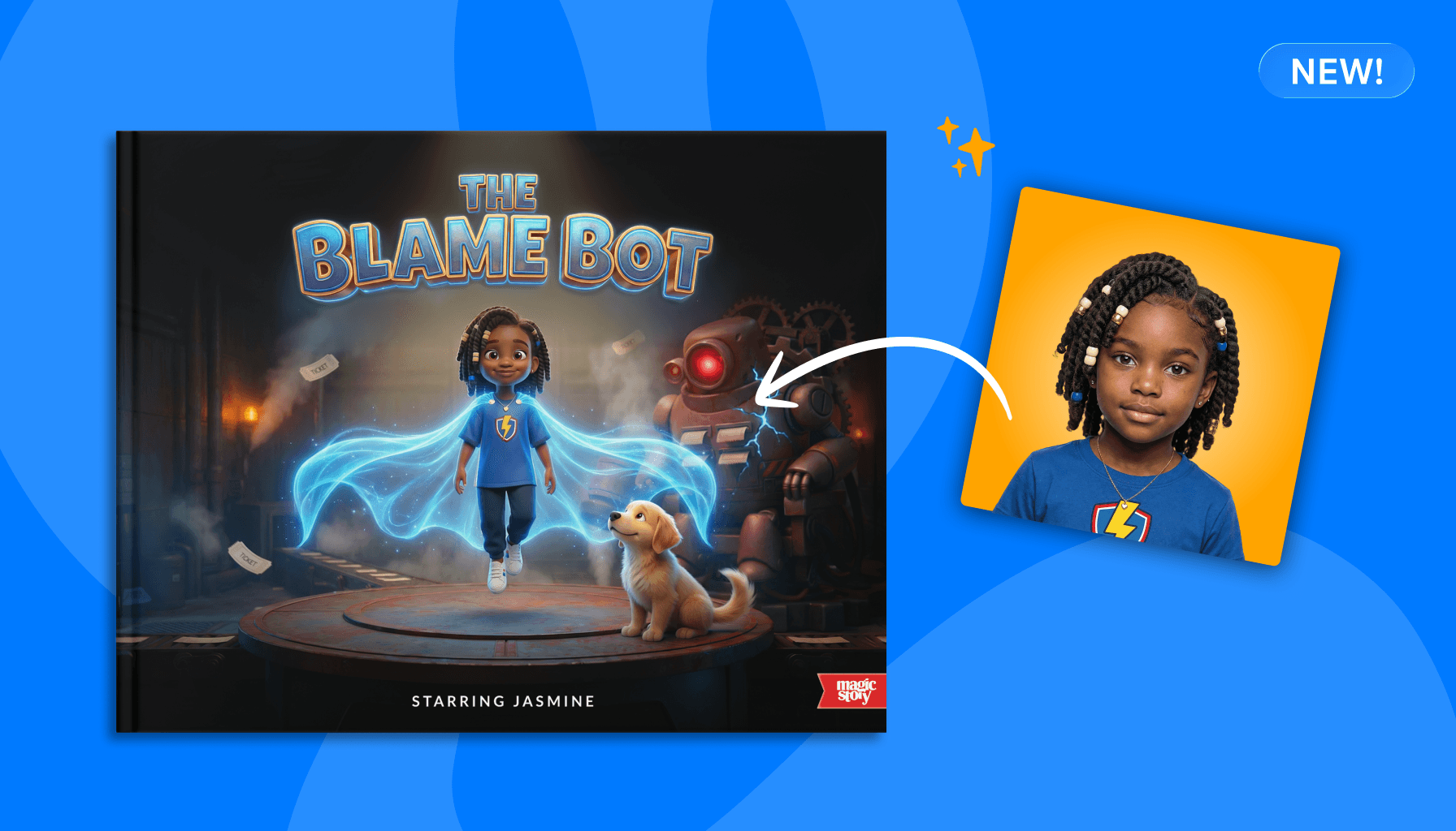 The Blame Bot personalized children