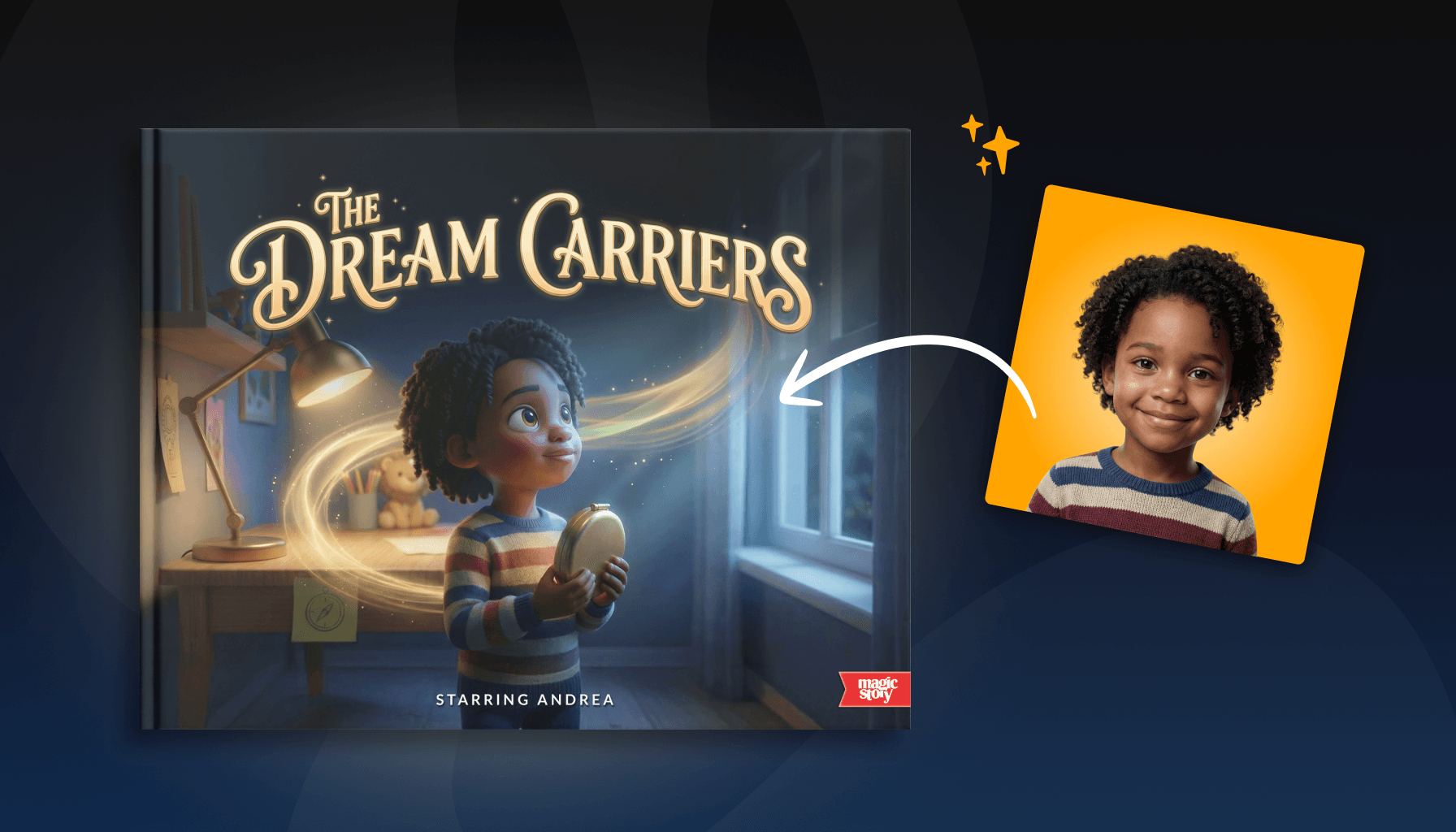 The Dream Carriers personalized book celebrating Black history and identity