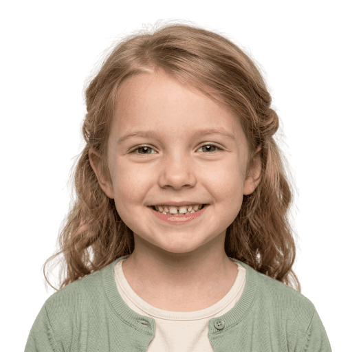 Upload a clear photo of your child