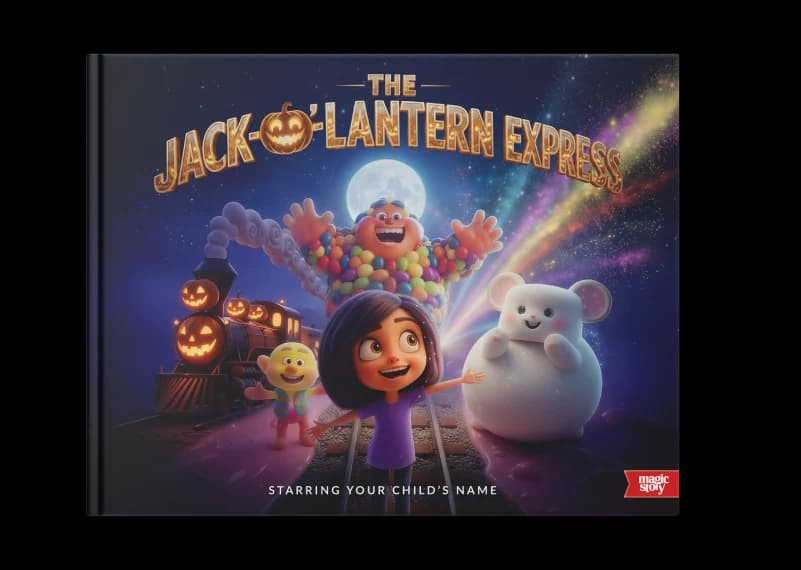 The Jack-O’-Lantern Express book cover