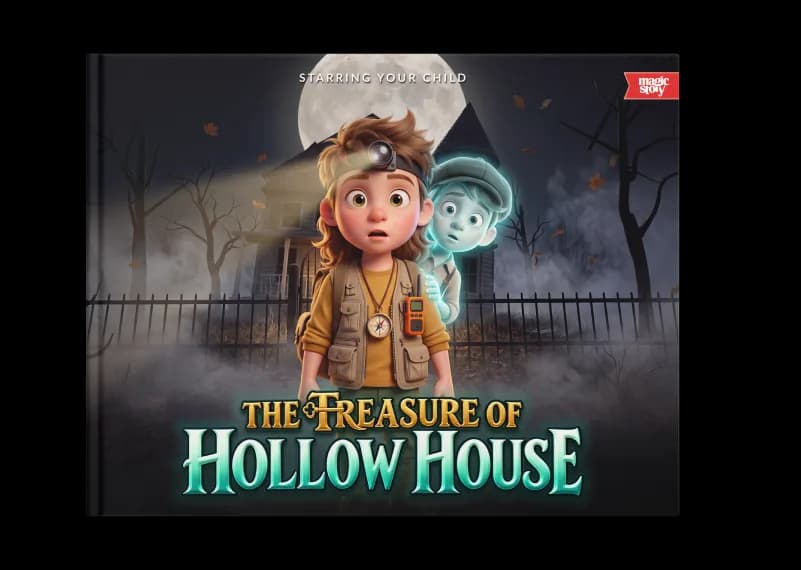 The Treasure of Hollow House book cover