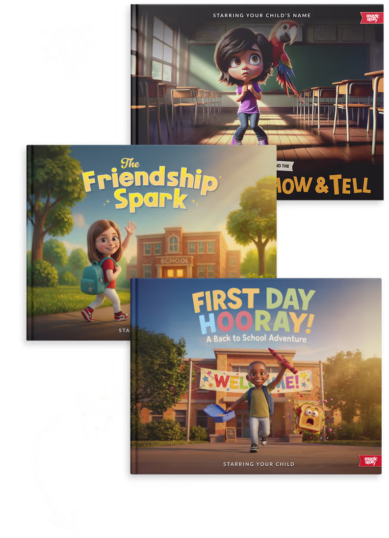 Back to school adventure books