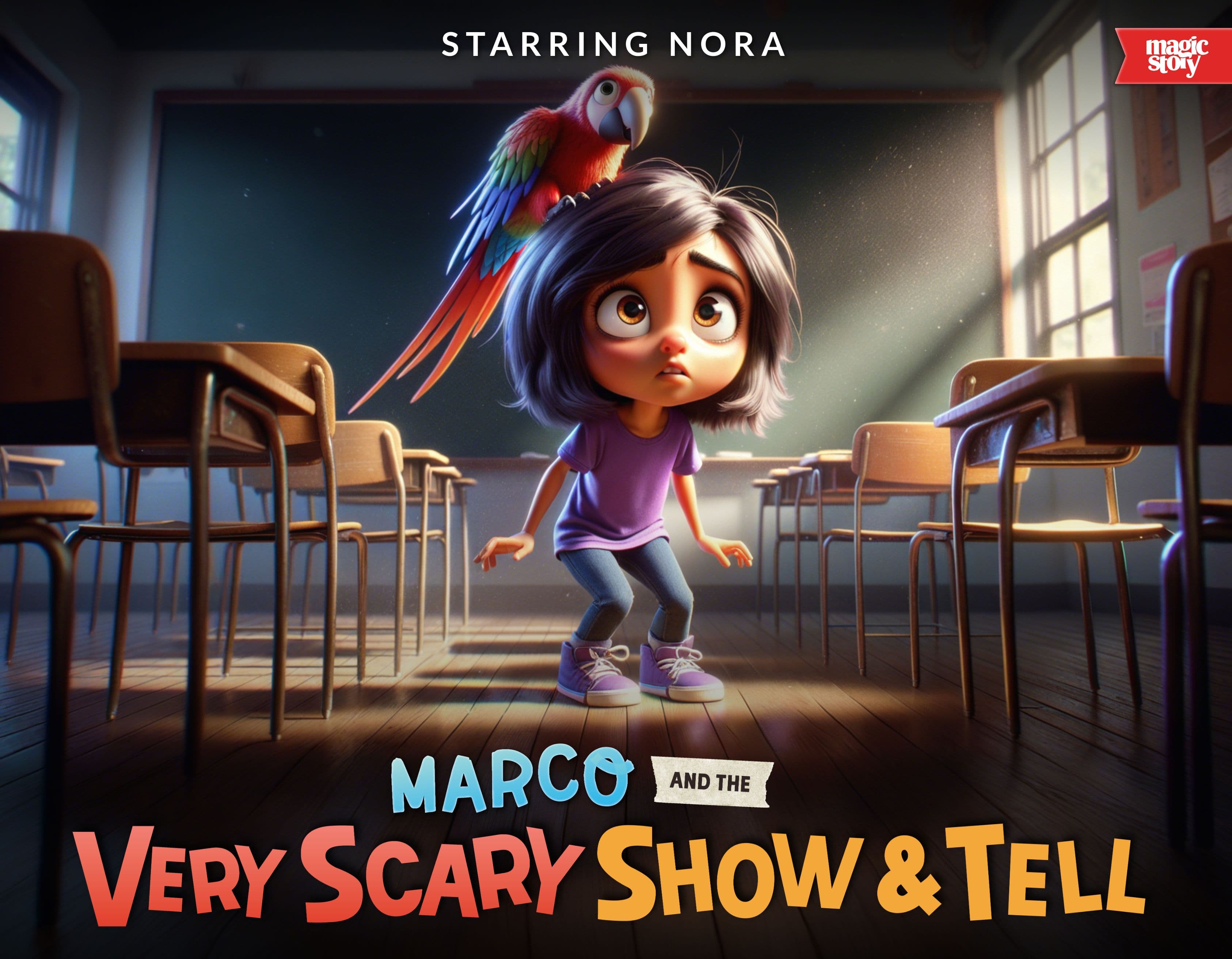 Marco and the Very Scary Show and Tell cover