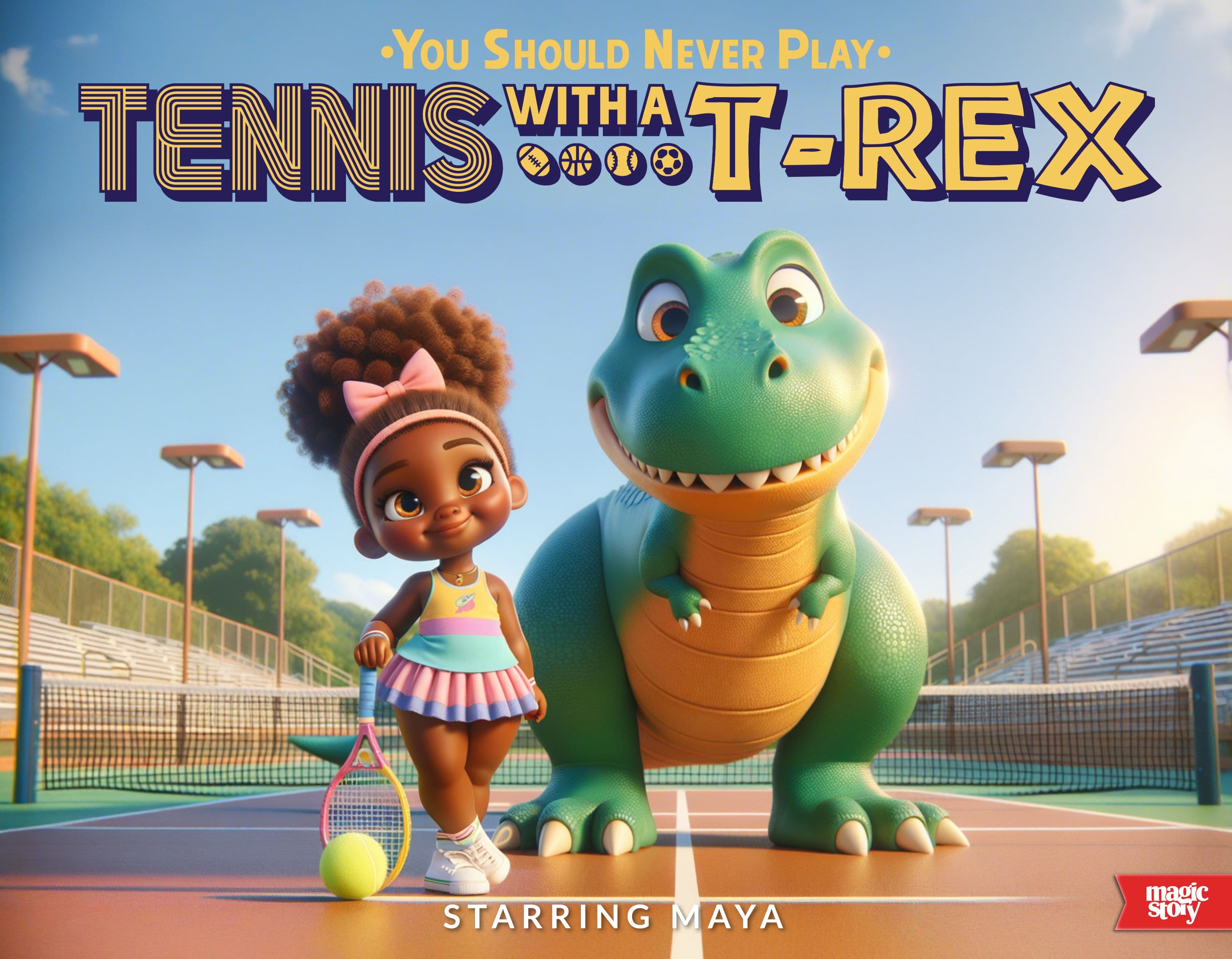 You Should Never Play Tennis With A T-Rex cover