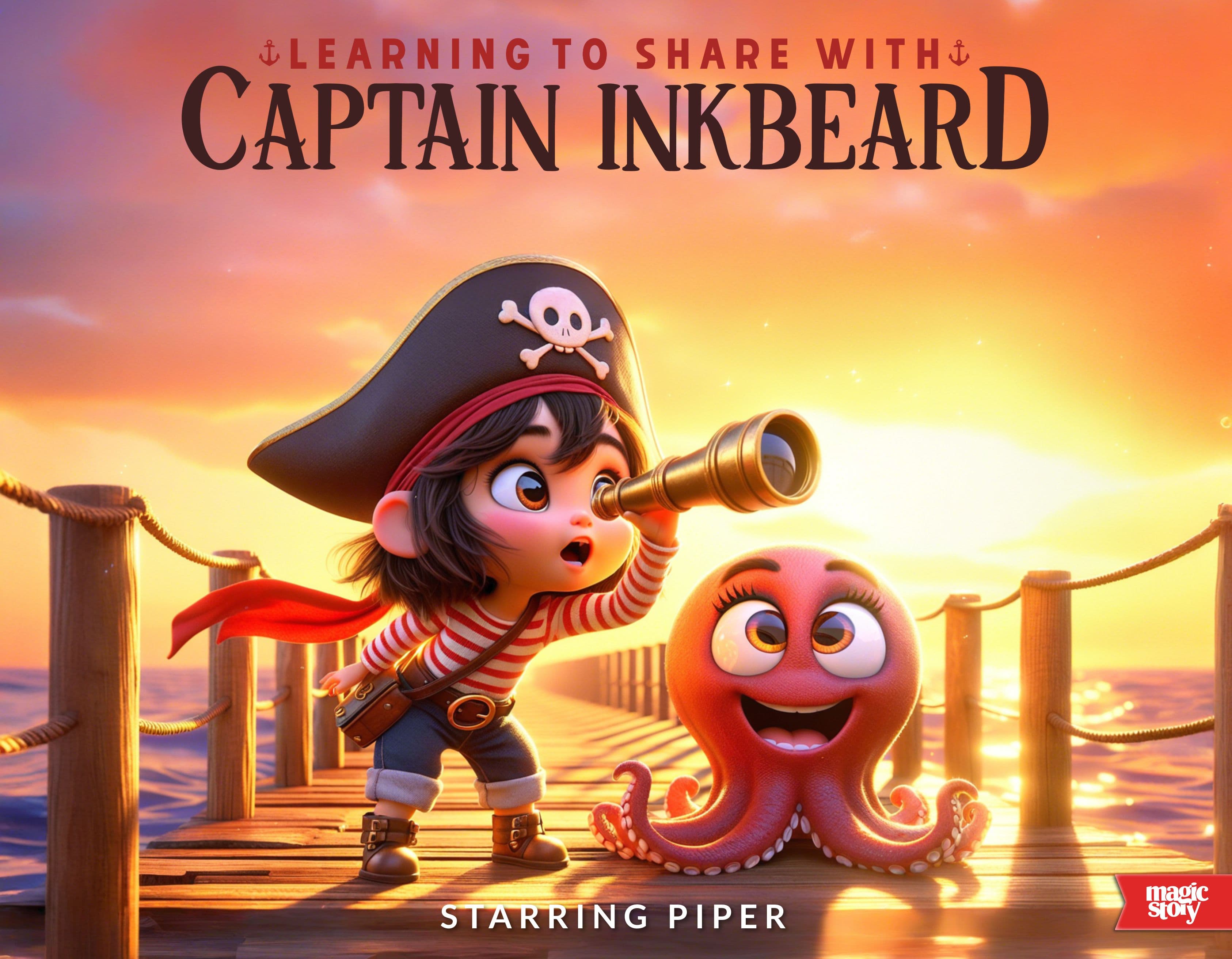 Learning to Share with Captain Inkbeard cover