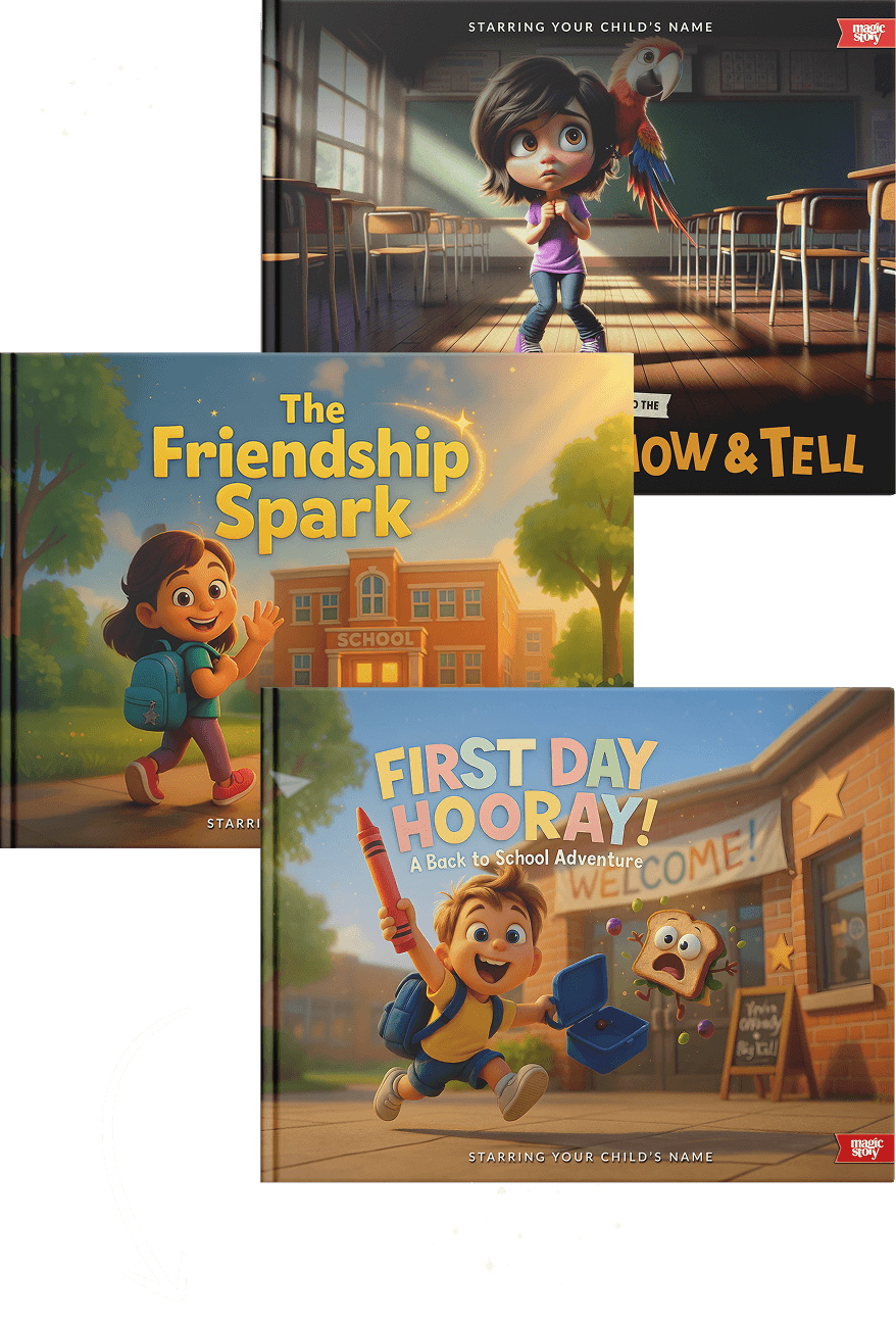 Back to school adventure books