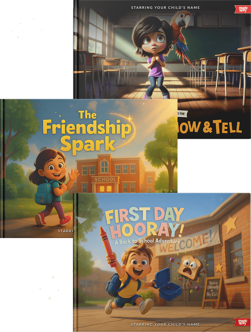 Back to school adventure books