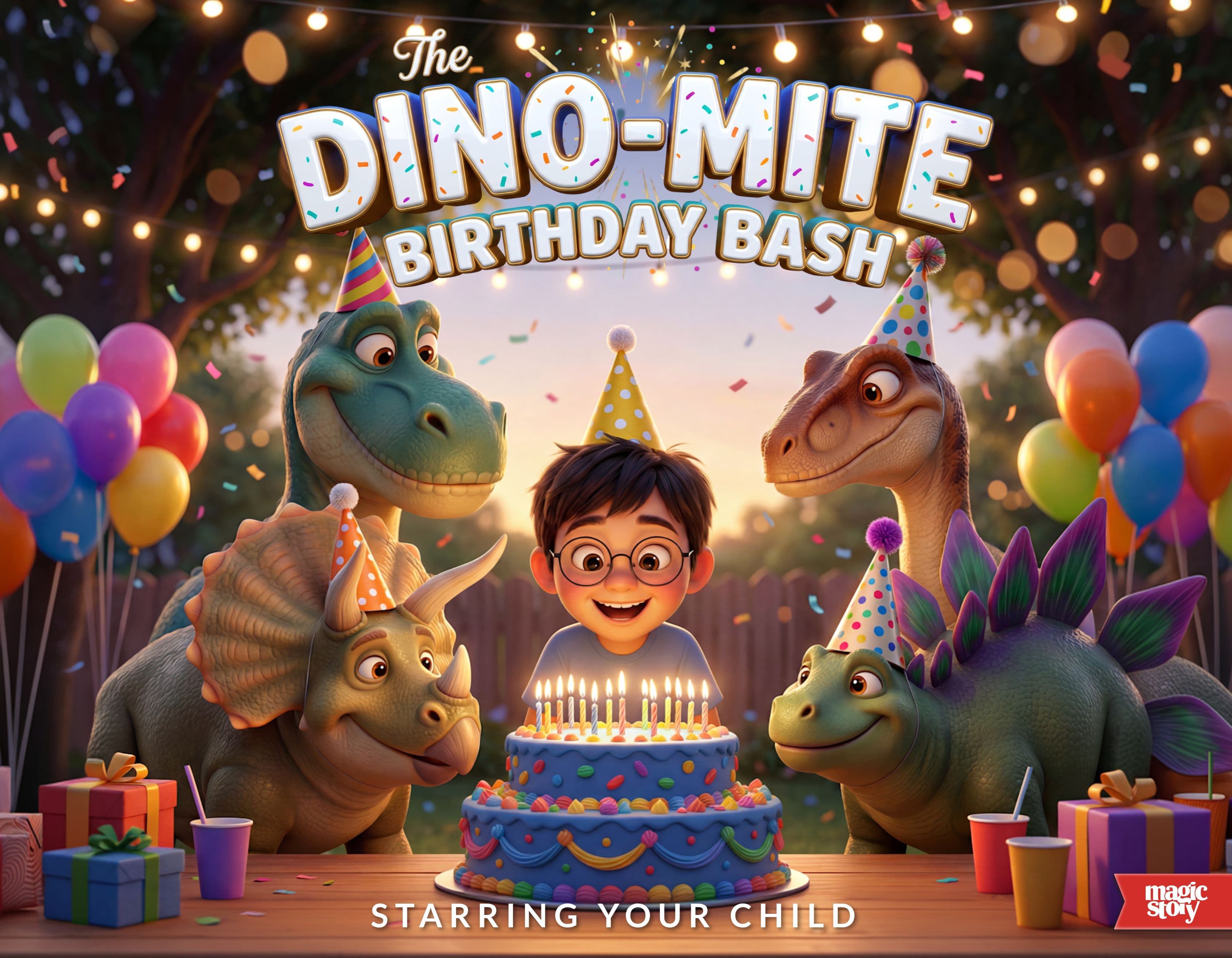 The Dino-Mite Birthday Bash cover