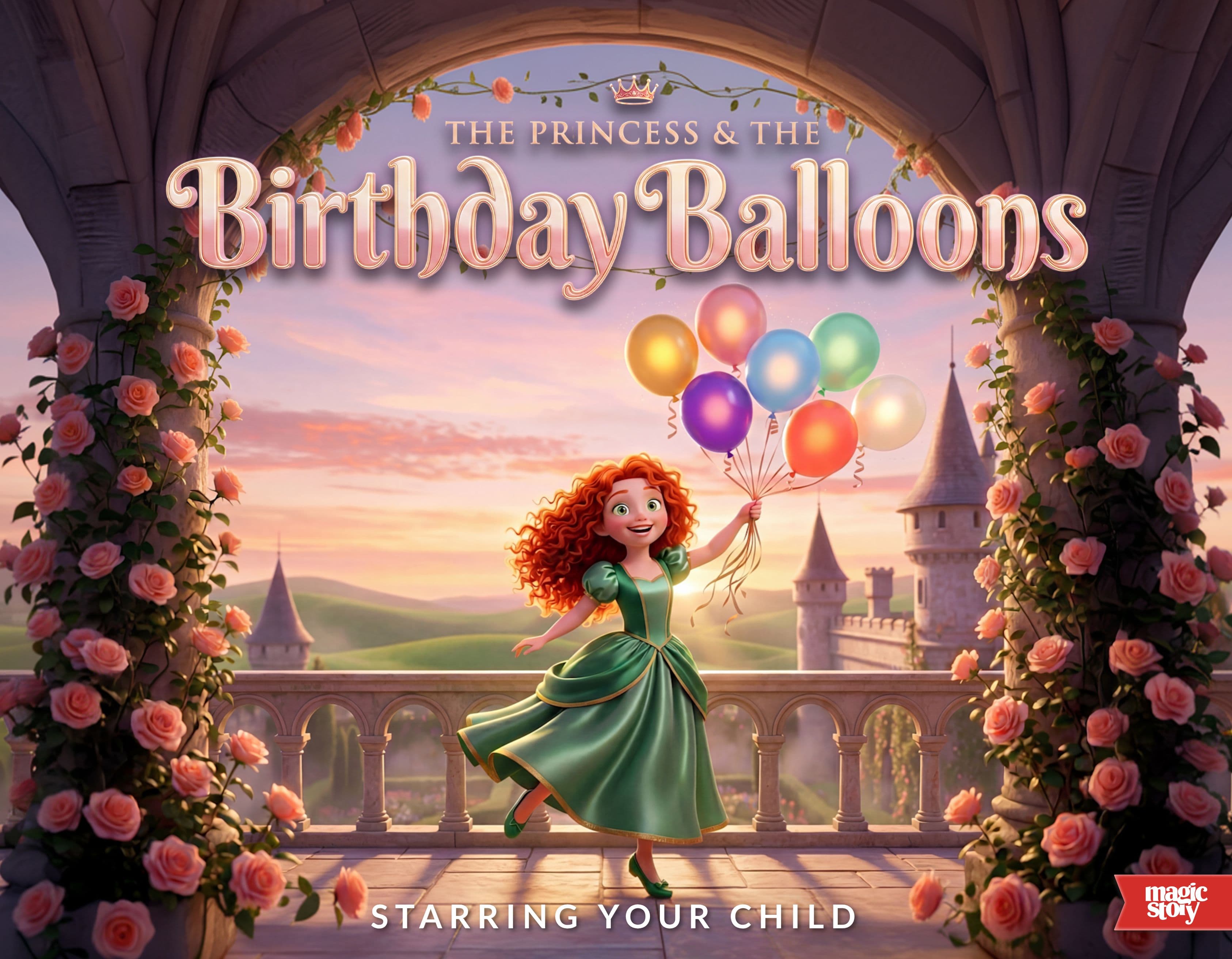 The Princess & The Birthday Balloons cover