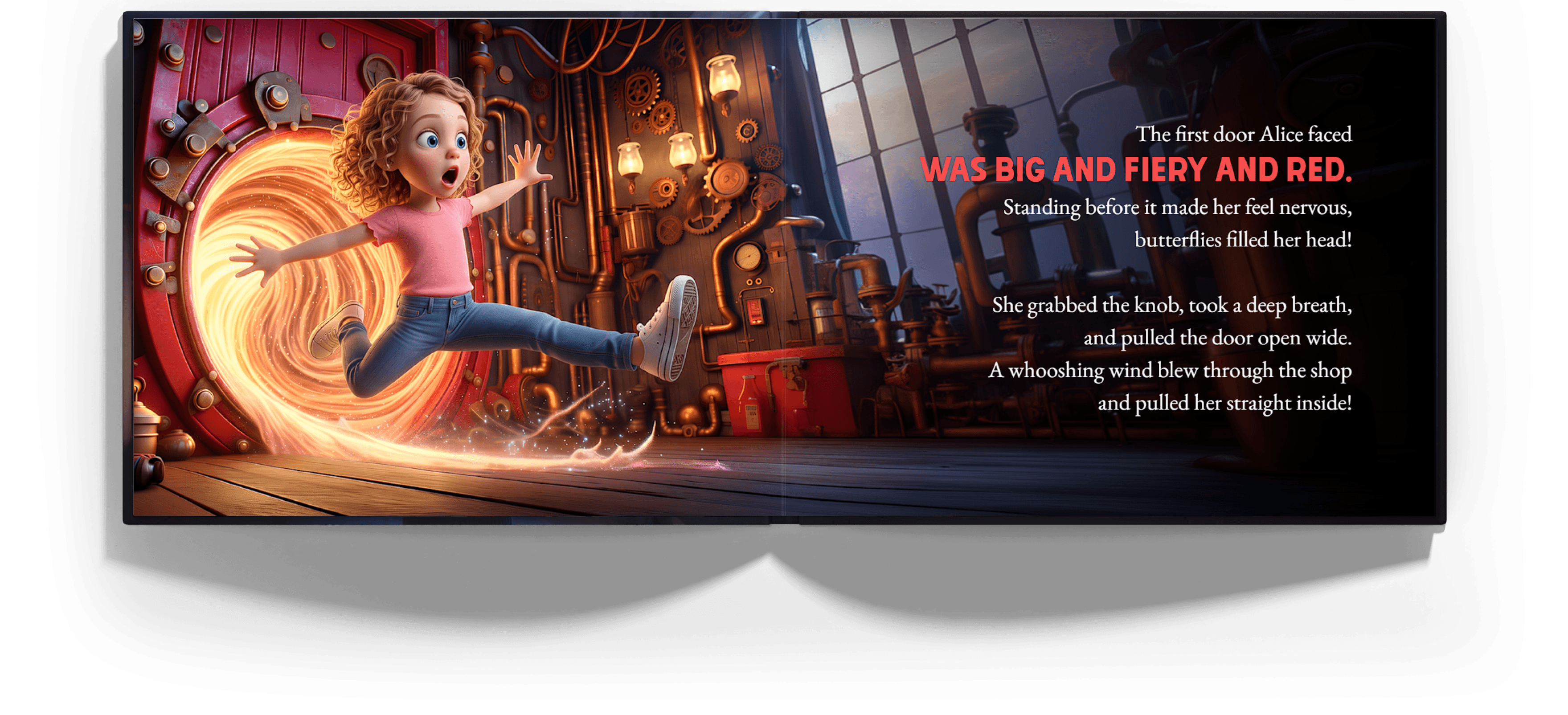 Sample pages from The Emotion Emporium